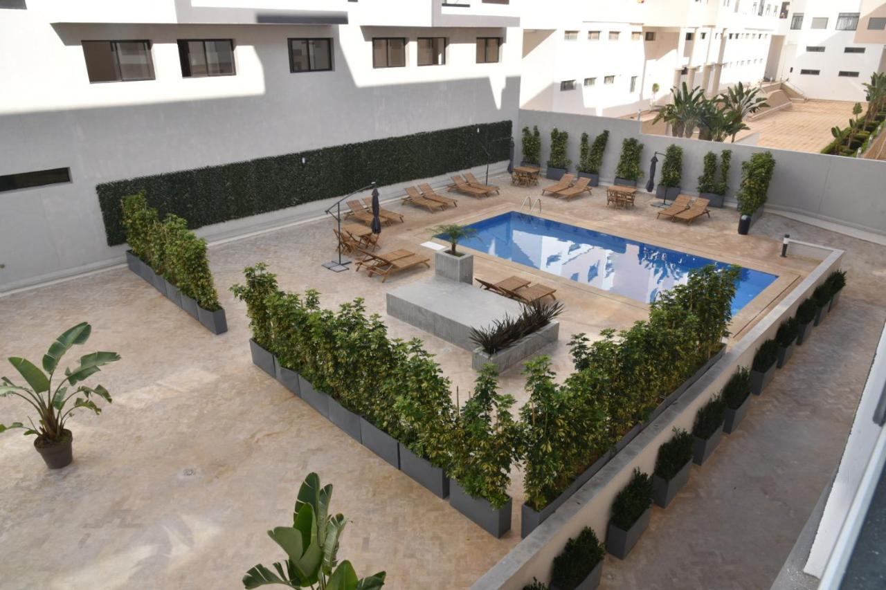 Lovely Apartment With Pool & Gym Kenitra Luaran gambar